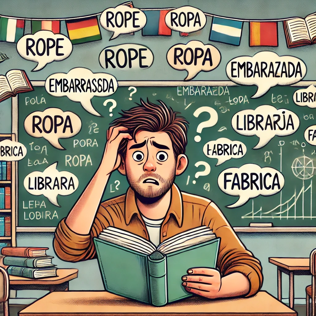 Be careful with these words! False friends in English